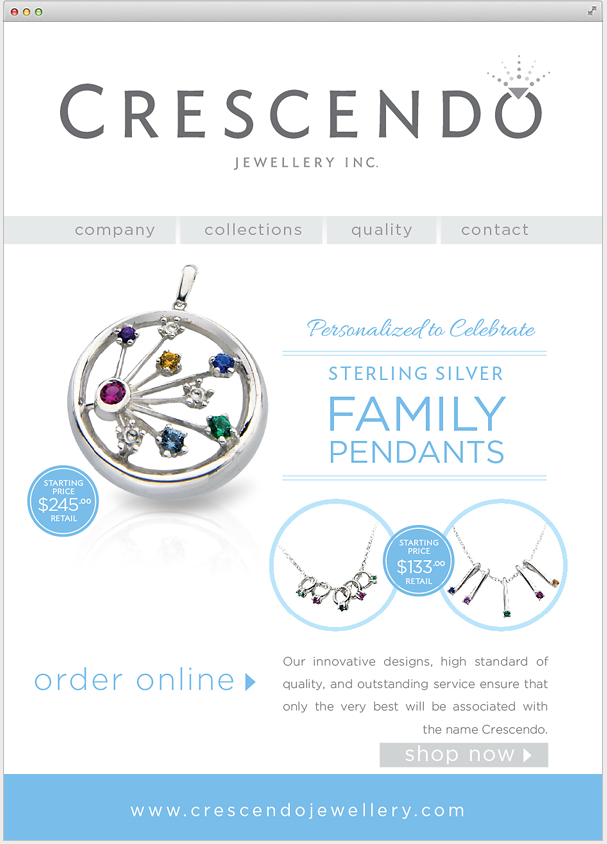 Crescendo - eNewsletter Design
