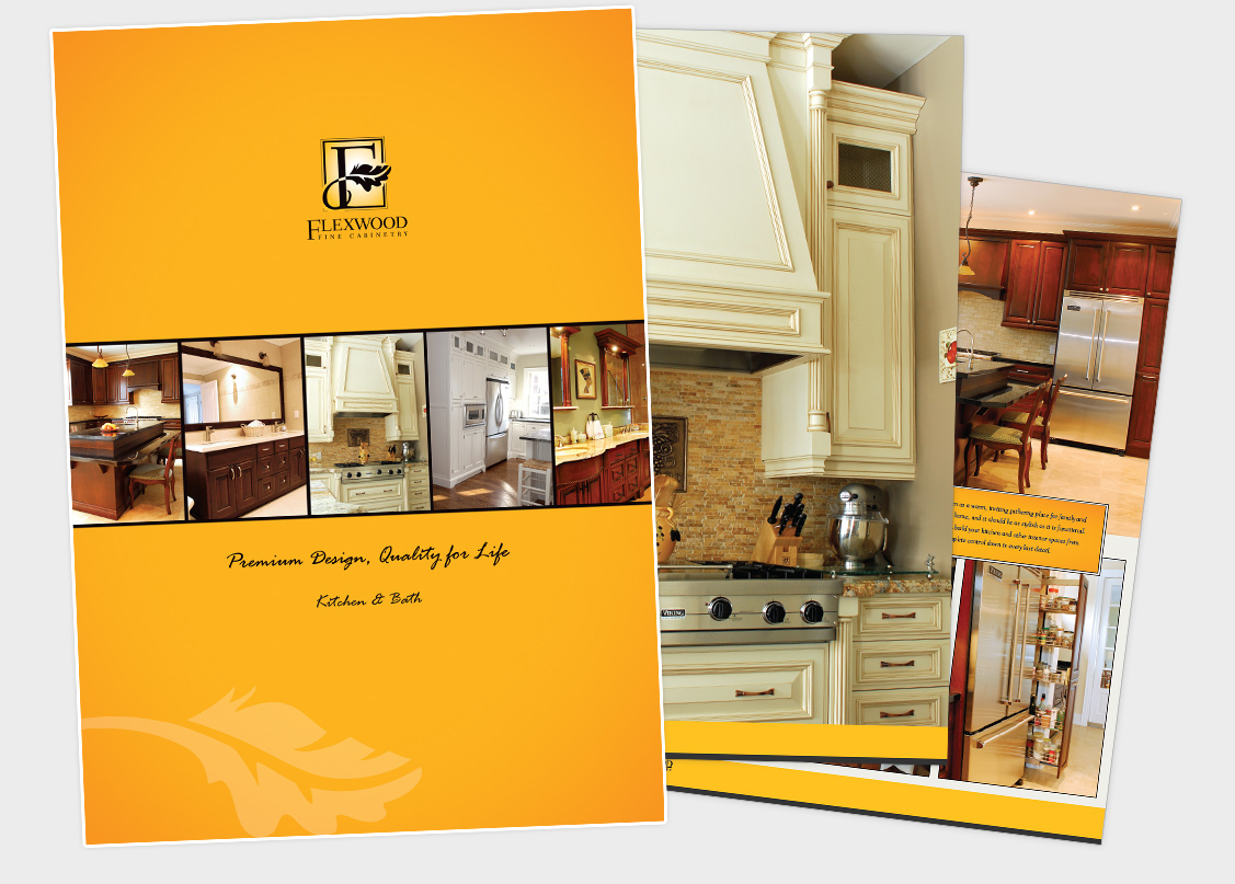 Flexwood Kitchen - Brochure Design
