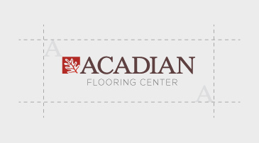 Acadian Flooring - Toronto Flooring Center - Logo Design