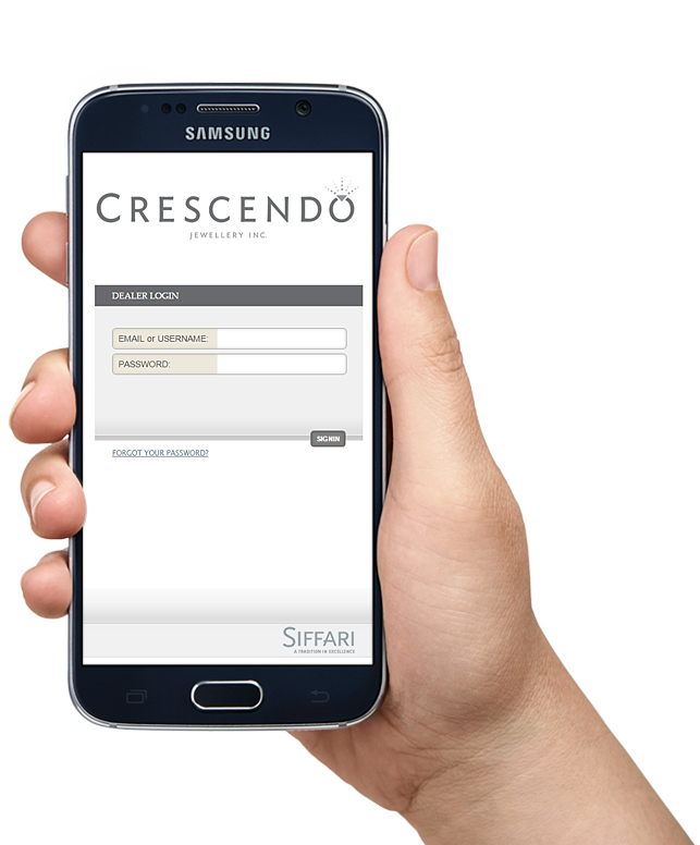 Crescendo - eCommerce Website Store - Dealer Login